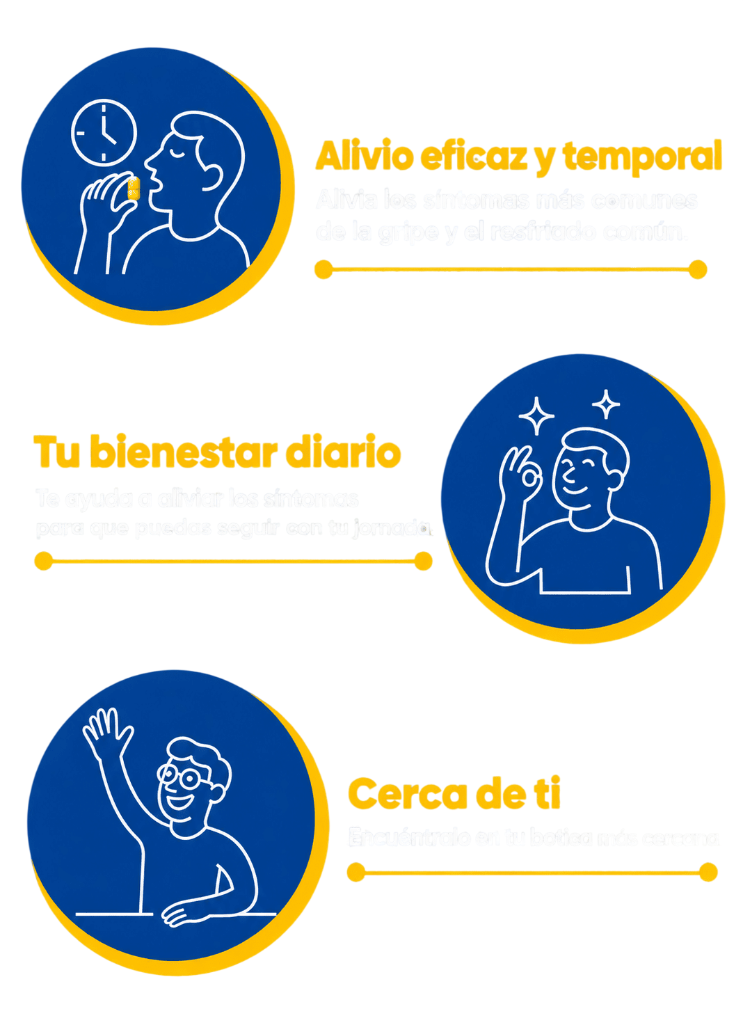 Alivio rápido y eficaz.