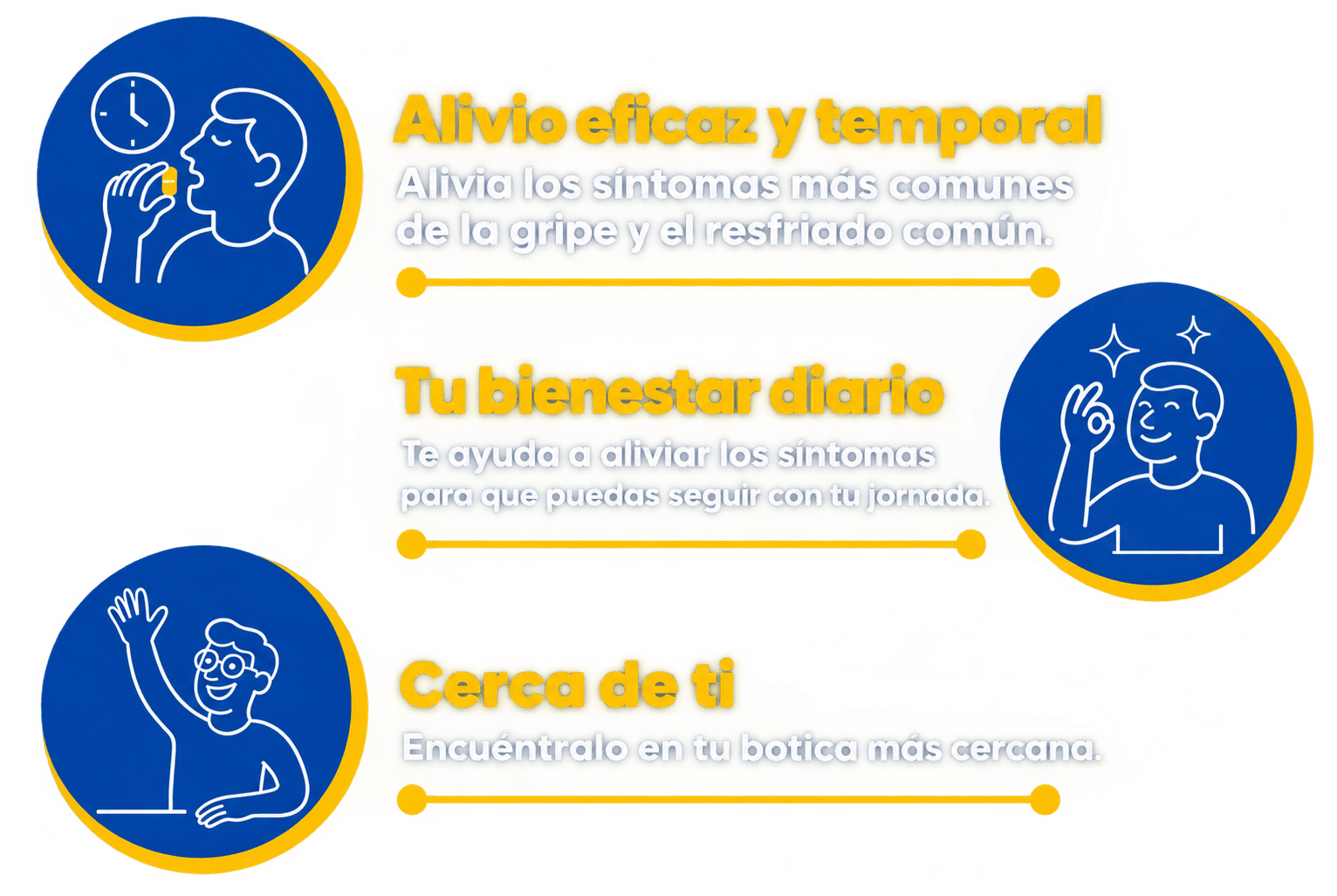 Alivio rápido y eficaz.